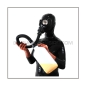 Preview: Inhalator-set SMELL-TWO-G silent-mode with breathing-reduction-adaptor, 2 litre aroma-bottle and flexible medical-tube with gasmask-connector-thread